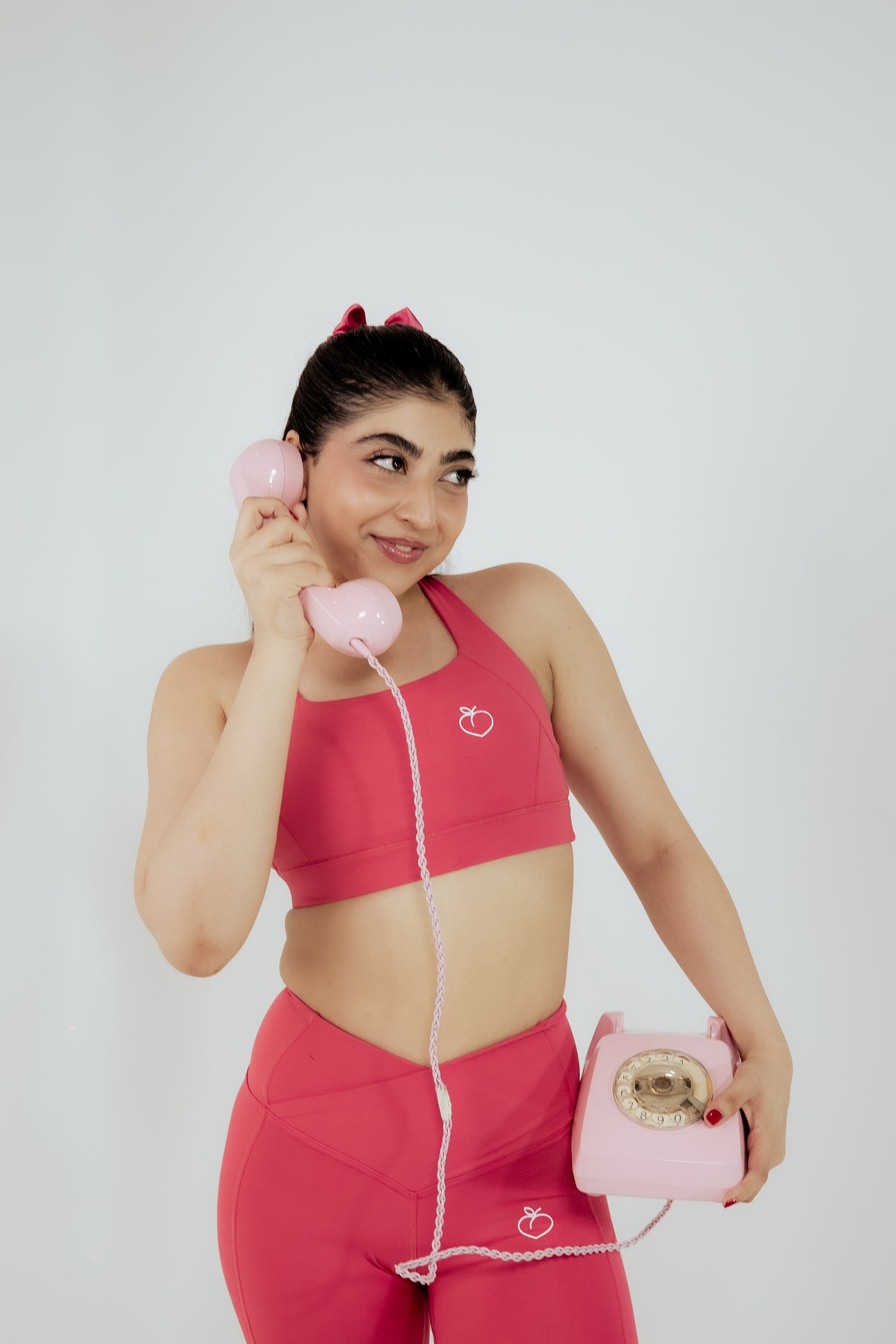 Power Hold Sports Bra - Pink